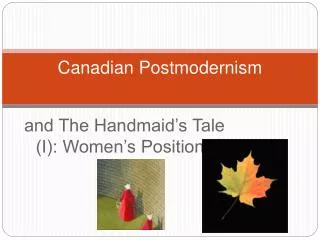 Canadian Postmodernism