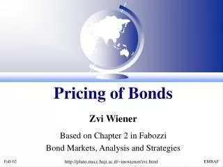 Pricing of Bonds
