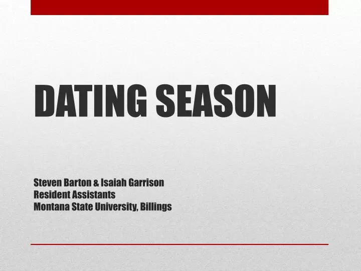 steven barton isaiah garrison resident assistants montana state university billings