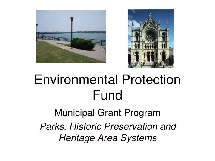 environmental protection fund