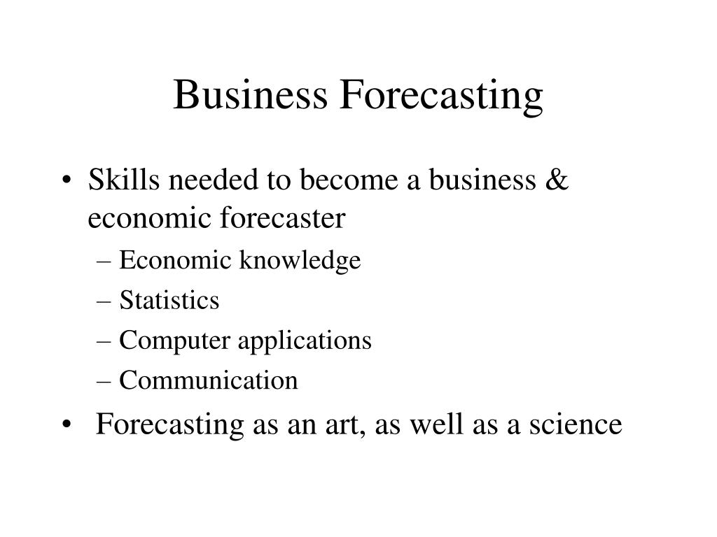 PPT - Business Forecasting PowerPoint Presentation, free download - ID ...