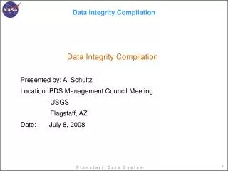 Data Integrity Compilation
