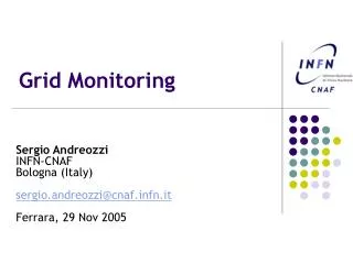 Grid Monitoring