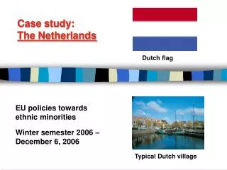 Case study: The Netherlands