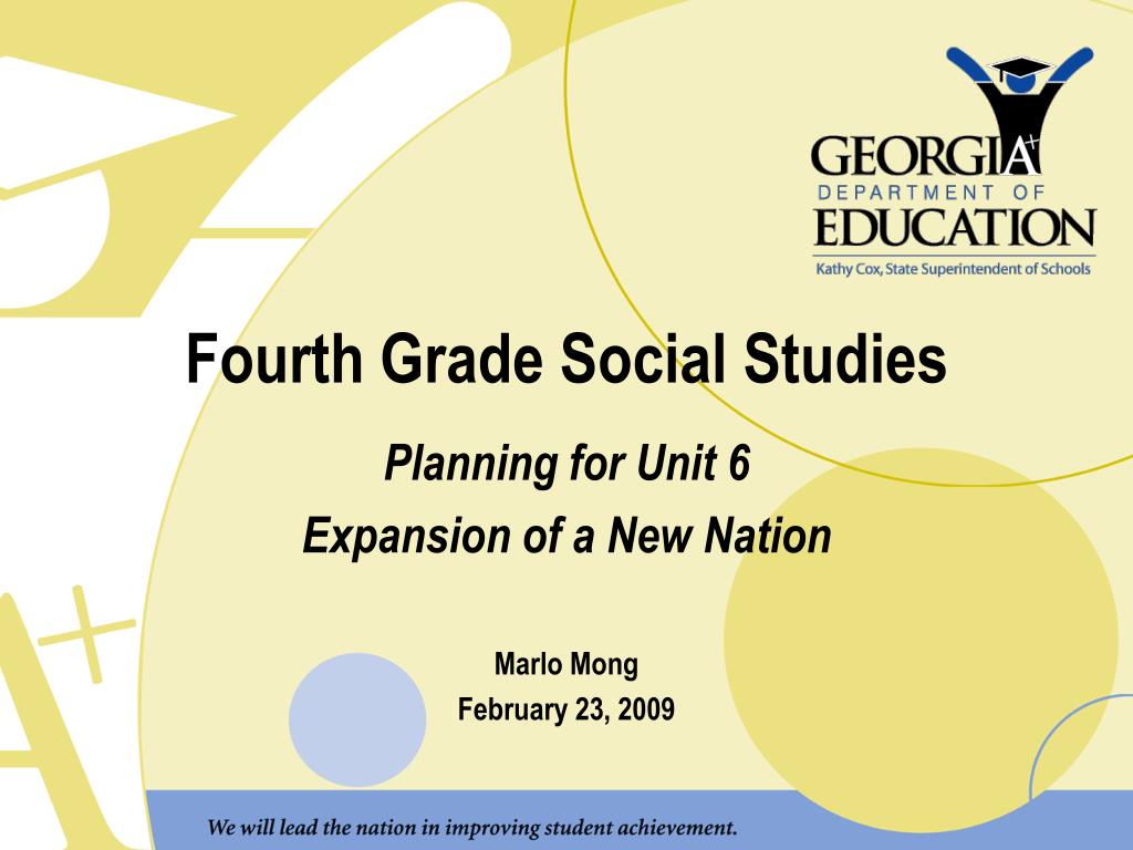 PPT - Fourth Grade Social Studies PowerPoint Presentation, free ...