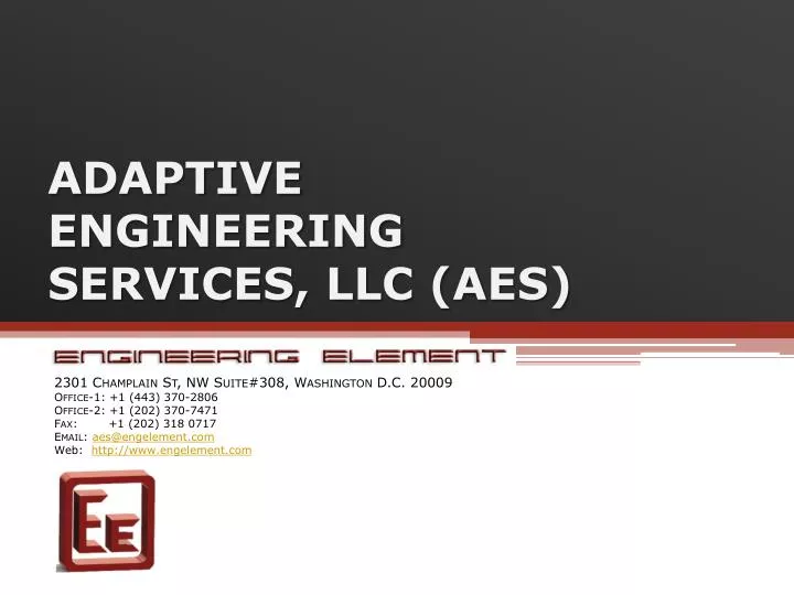 adaptive engineering services llc aes