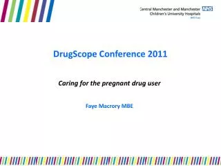 DrugScope Conference 2011