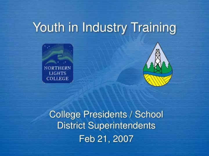 youth in industry training