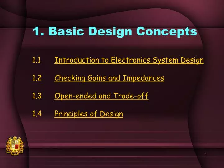 1 basic design concepts