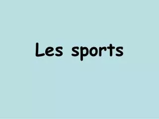 Les sports