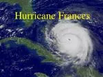 Hurricane Frances - slide 1