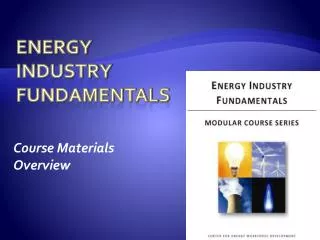 Energy Industry Fundamentals