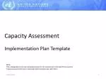 Capacity Assessment - slide 1