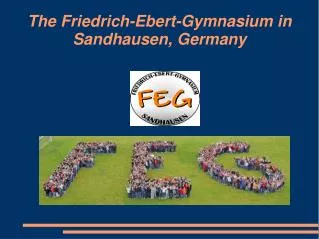 The Friedrich-Ebert-Gymnasium in Sandhausen, Germany