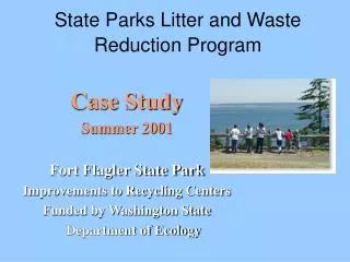 State Parks Litter and Waste Reduction Program