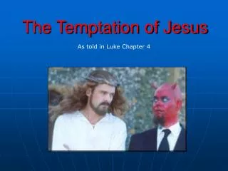 The Temptation of Jesus