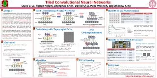 Tiled Convolutional Neural Networks