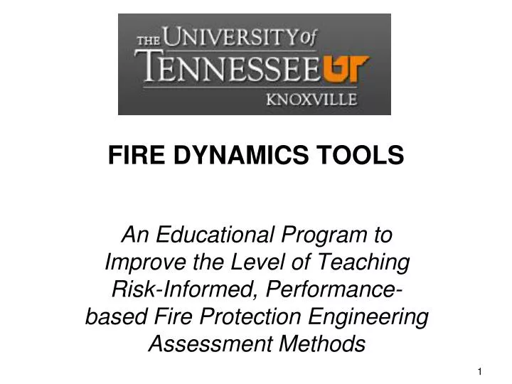 fire dynamics tools
