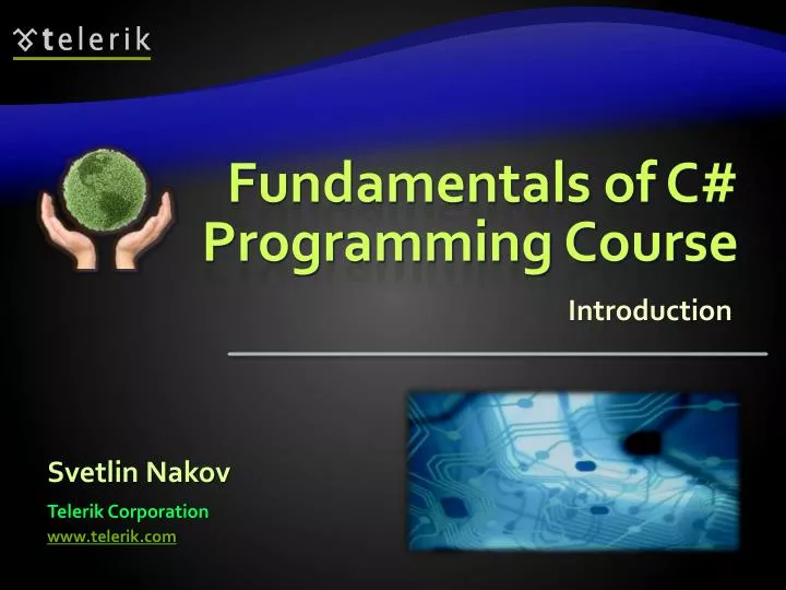 fundamentals of c programming course
