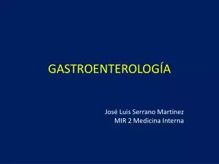 gastroenterolog a