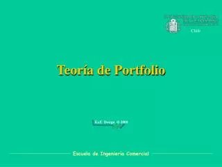 teor a de portfolio