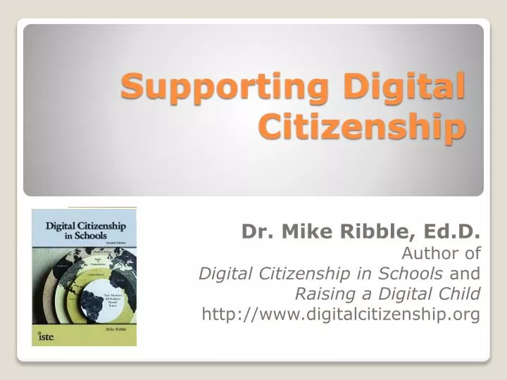 supporting digital citizenship