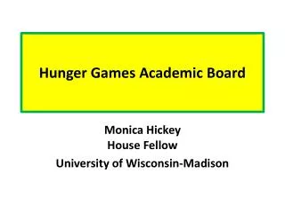 Hunger Games Academic Board