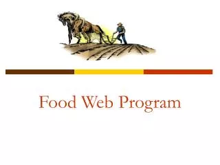 Food Web Program
