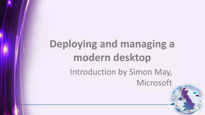 deploying and managing a modern desktop