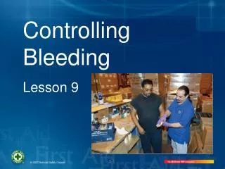 Controlling Bleeding