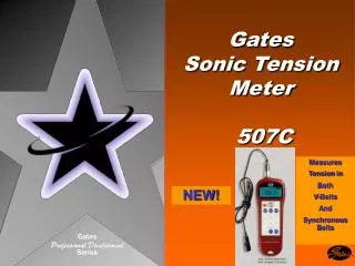 Gates Sonic Tension Meter 507C