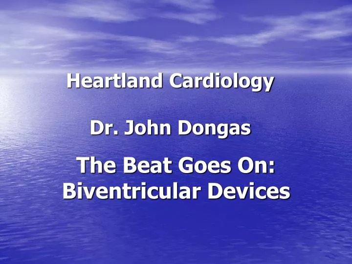 heartland cardiology dr john dongas