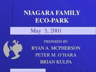 NIAGARA FAMILY ECO-PARK