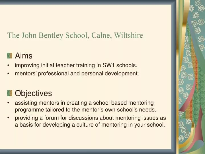 sw1 mentoring workshops