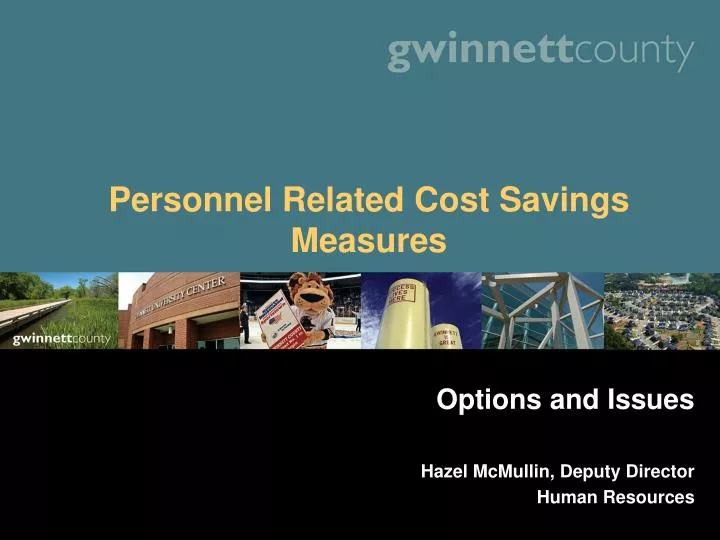 personnel related cost savings measures