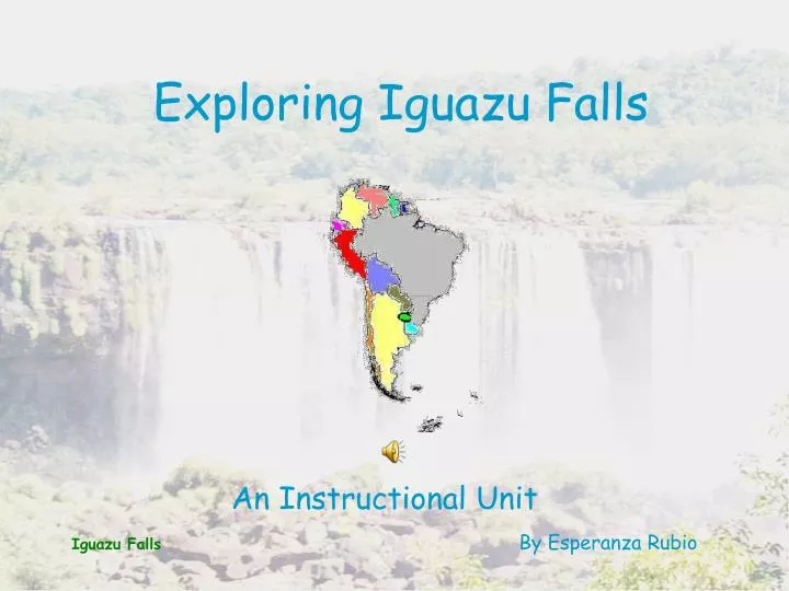 exploring iguazu falls
