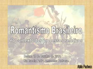 Romantismo Brasileiro