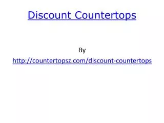 discount countertops