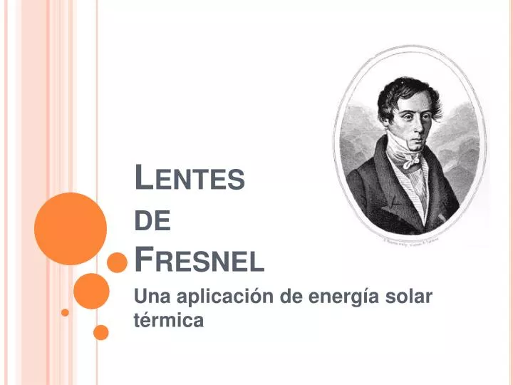 lentes de fresnel