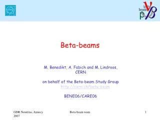 Beta-beams