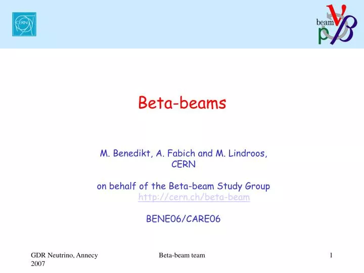 beta beams