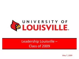 Leadership Louisville – Class of 2009