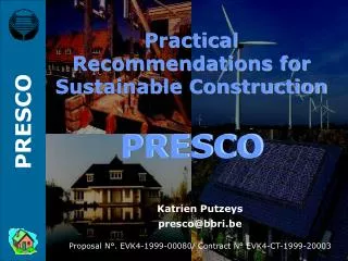 Practical Recommendations for Sustainable Construction