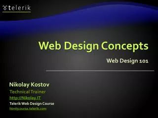 Web Design Concepts