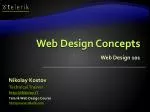 Web Design Concepts - slide 1