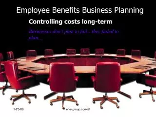 Employee Benefits Business Planning