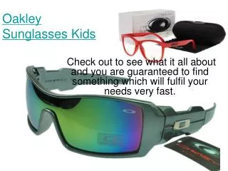 Oakley Sunglasses Lifestyle