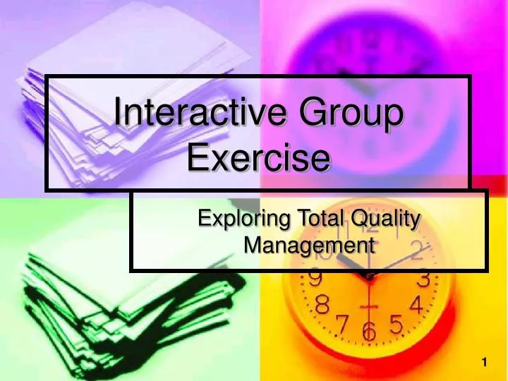 interactive group exercise