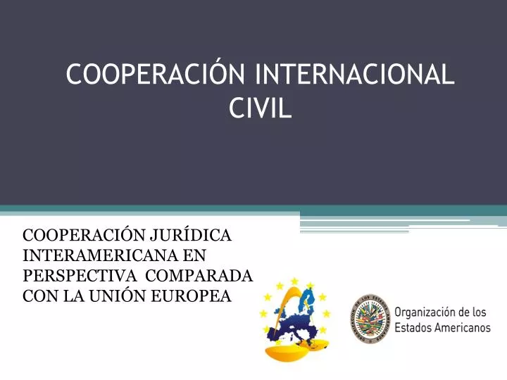 cooperaci n internacional civil