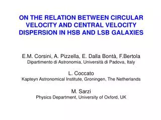 ON THE RELATION BETWEEN CIRCULAR VELOCITY AND CENTRAL VELOCITY DISPERSION IN HSB AND LSB GALAXIES